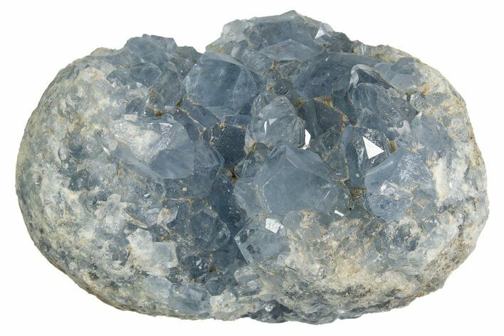 Sparkling Celestine (Celestite) Crystal Cluster - Madagascar #330432